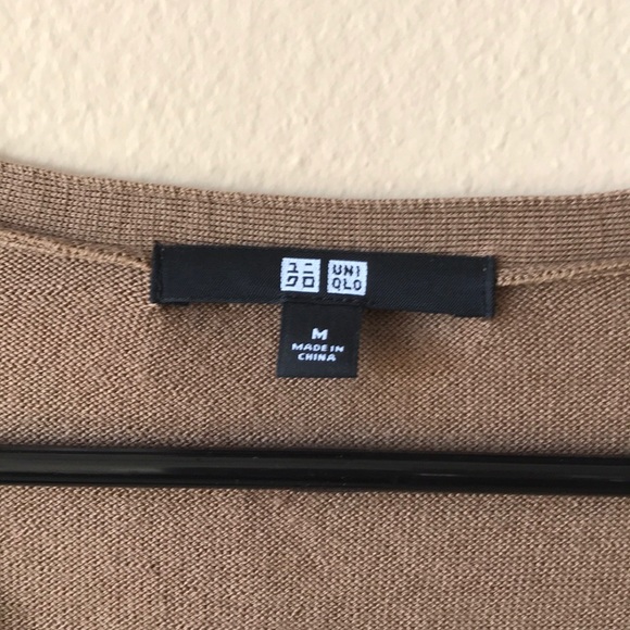 Uniqlo Neutral Brown Cardigan Sweater - Picture 2 of 5